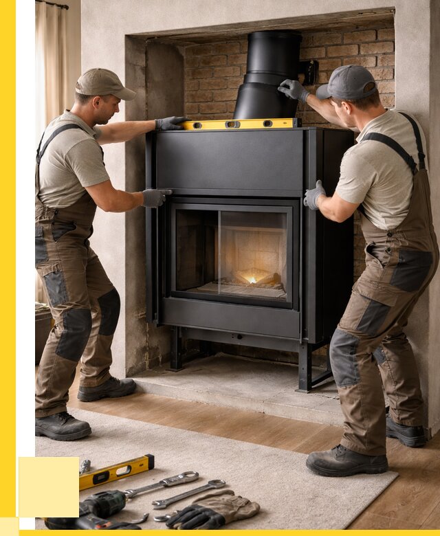 Установка каминных топок в Анапе под ключ от 18691 р. | ЭриданНпа