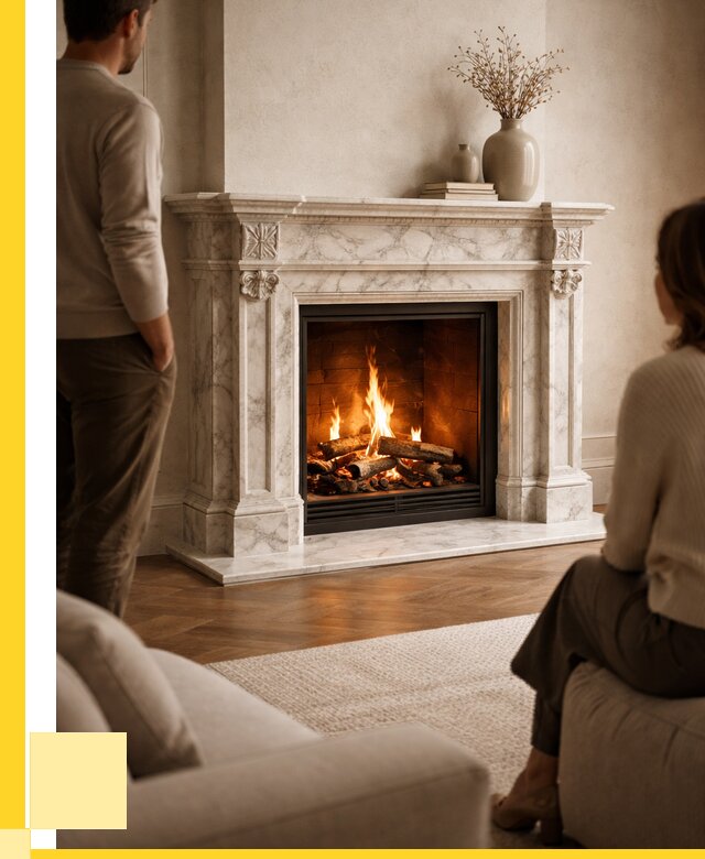 Мраморные камины под ключ в Анапе от 259600 р. | ЭриданНпа