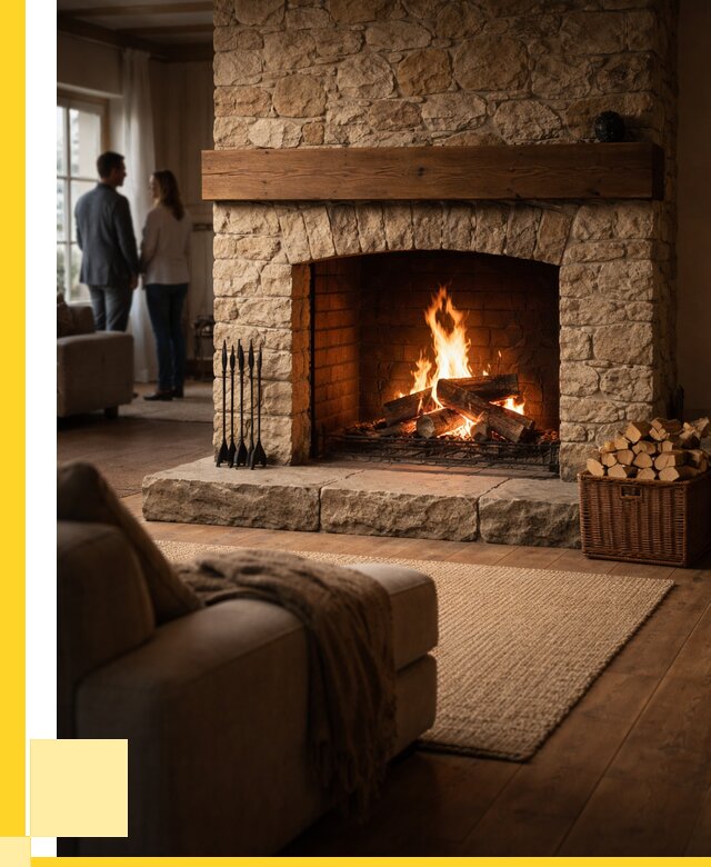 Открытые камины под ключ в Анапе от 155760 р. ЭриданНпа