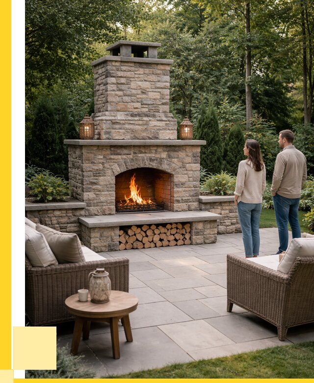 Уличные камины из кирпича в Анапе от 155760 р. | ЭриданНпа