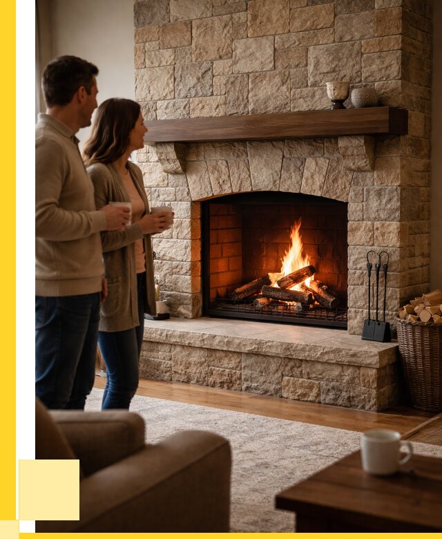 Каменные камины на заказ в Анапе от 186912 р. | ЭриданНпа