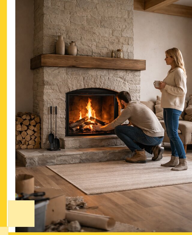 Камины для загородного дома в Анапе от 363440 р., ЭриданНпа