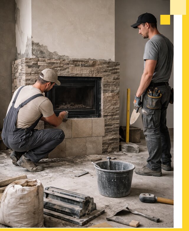 Камины под ключ в Анапе: проект, изготовление и монтаж