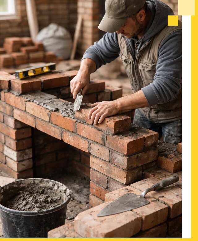 Кладка каминов под ключ в Анапе профессиональная отделка и монтаж