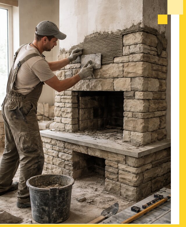 Строительство каминов под ключ в Анапе от проектирования до монтажа