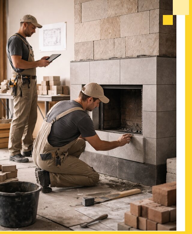 Индивидуальные проекты каминов и каминных систем в Анапе