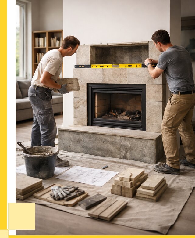 Монтаж каминов и установка в Анапе от 46728 р. | ЭриданНпа