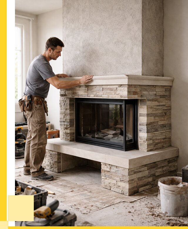 Изготовление каминов под ключ в Анапе от 155760 р. | ЭриданНпа