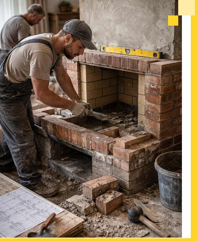 Изготовление и установка каминопечей под ключ в Анапе