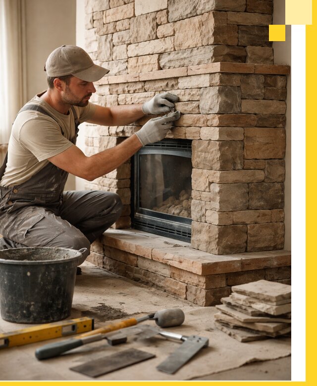 Проектирование и установка печей-каминов под ключ в Анапе