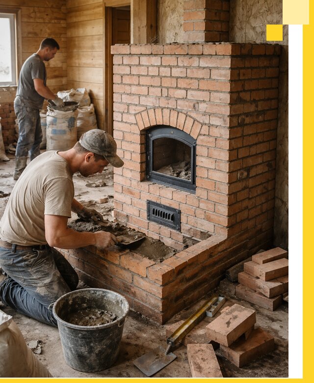 Профессиональное строительство печей в Анапе под ключ