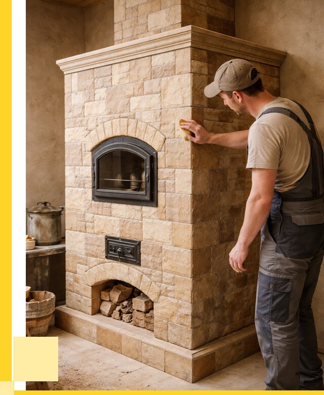 Облицовка печей в Анапе от 4673 р. под ключ | ЭриданНпа