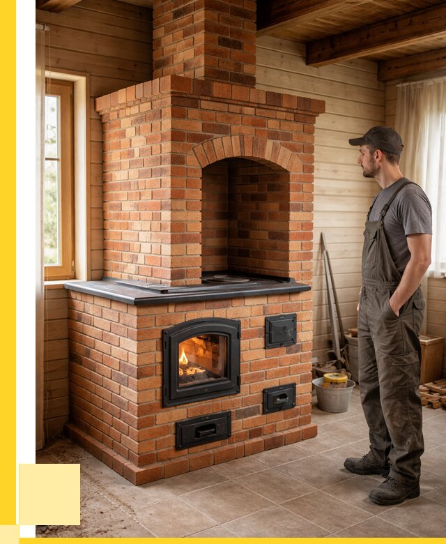 Кирпичные печи в Анапе: купить от 155760 р. | ЭриданНпа