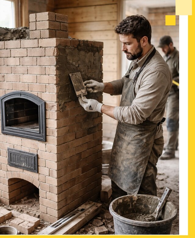 Изготовление и установка печей-шведок под ключ в Анапе