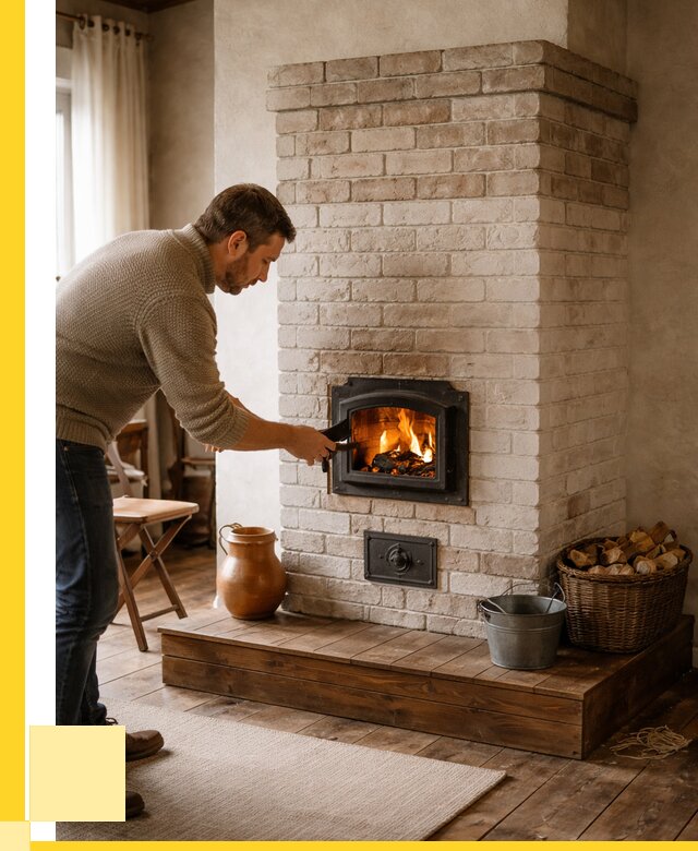 Печь голландка из кирпича в Анапе от 88264 р. | ЭриданНпа