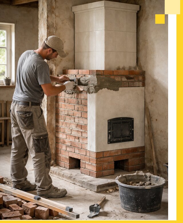 Изготовление и установка печей-голландок под ключ в Анапе