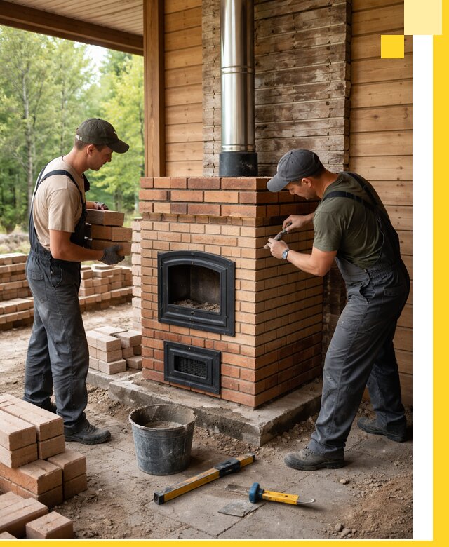Производство и установка дачных печей под ключ в Анапе