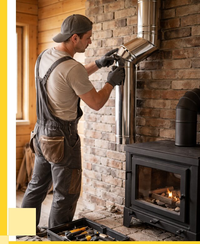 Монтаж дымоходов для печей в Анапе от 7788 р. | ЭриданНпа