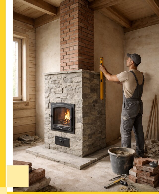 Печи и дымоходы под ключ в Анапе от 46728 р., ЭриданНпа