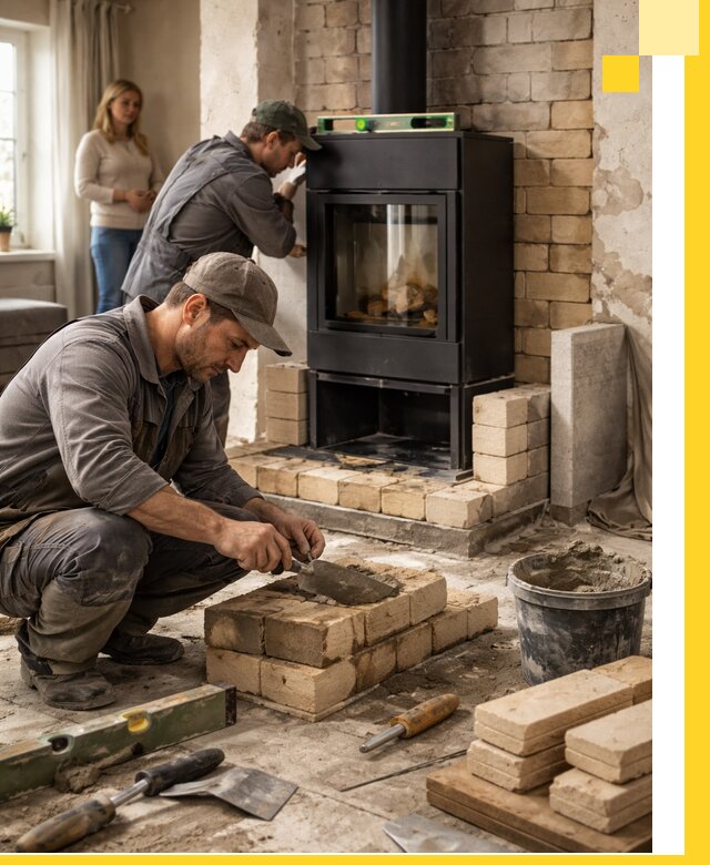 Печи и камины под ключ: проект, установка в Анапе