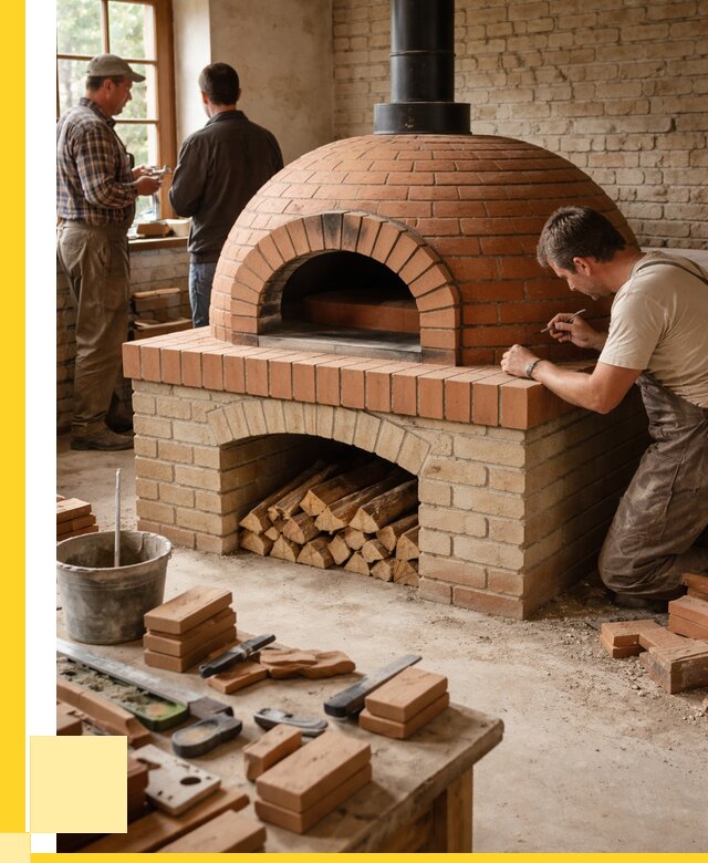 Помпейская печь дровяная для пиццы в Анапе | ЭриданНпа от 207680 р.