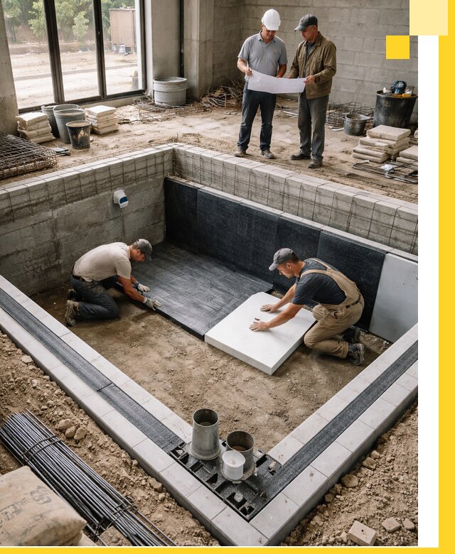 Проекты частных и общественных бассейнов под ключ в Анапе