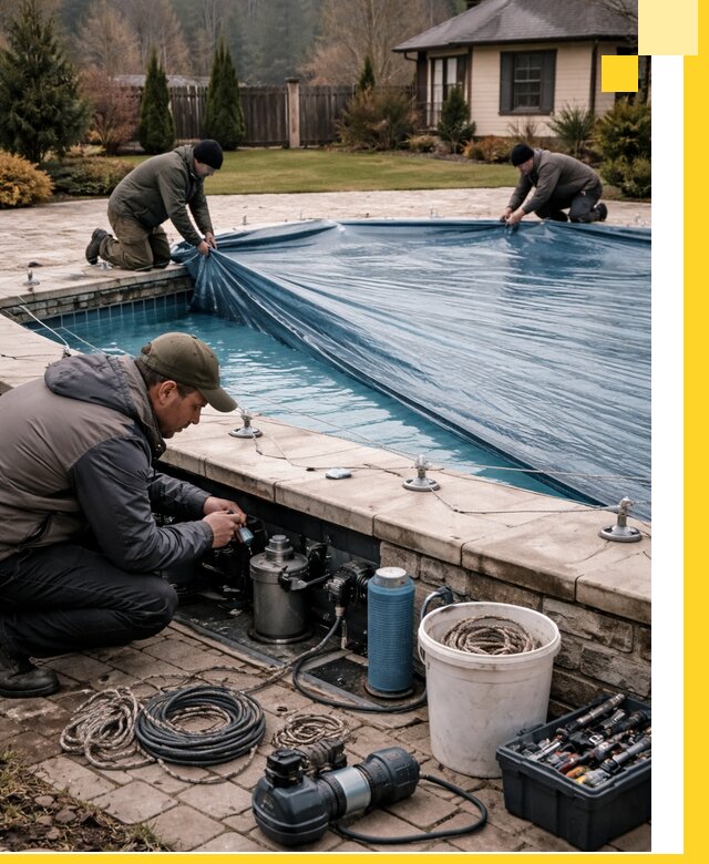 Консервация бассейнов в Анапе: подготовка к длительному хранению