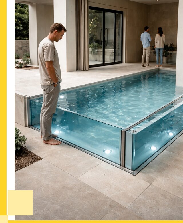 Стеклянные бассейны в Анапе от 1246080 р. | ЭриданНпа — мозаика