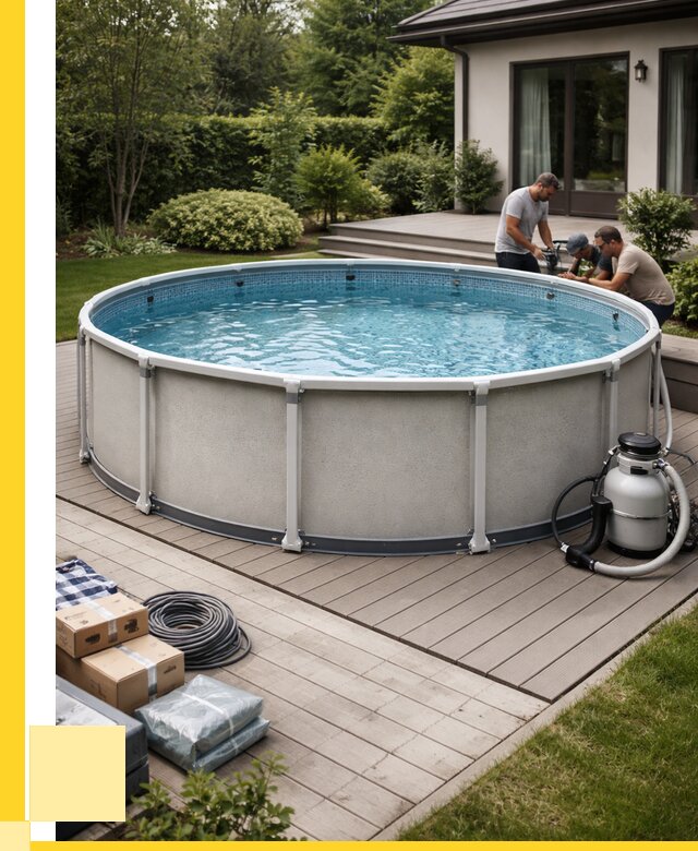 Купить каркасные бассейны в Анапе от 46728 р. | ЭриданНпа