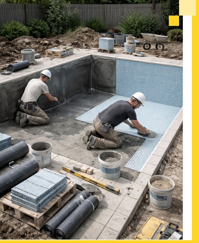 Проектирование и строительство стационарных бассейнов в Анапе