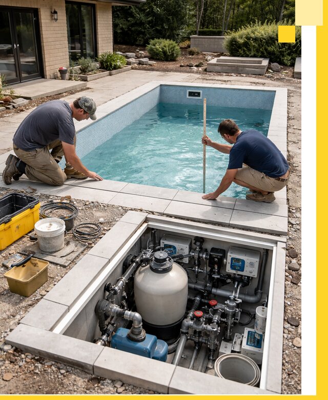 Строительство качественных домашних бассейнов под ключ в Анапе