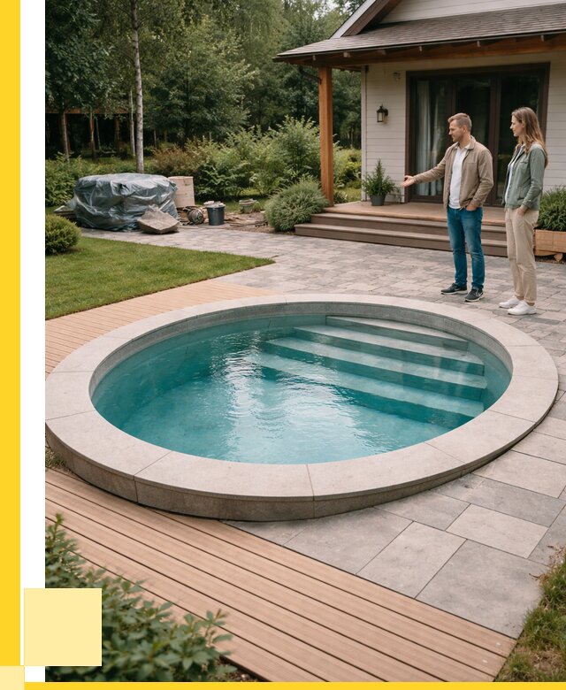 Бассейн на даче под ключ в Анапе от 207680 р., ЭриданНпа