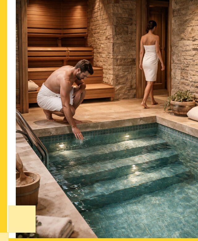 Сауна с бассейном под ключ в Анапе от 124608 р., ЭриданНпа