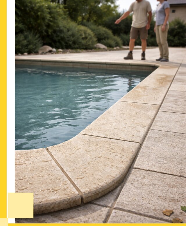 Копинговый камень для бассейнов в Анапе от 4361 р. | ЭриданНпа