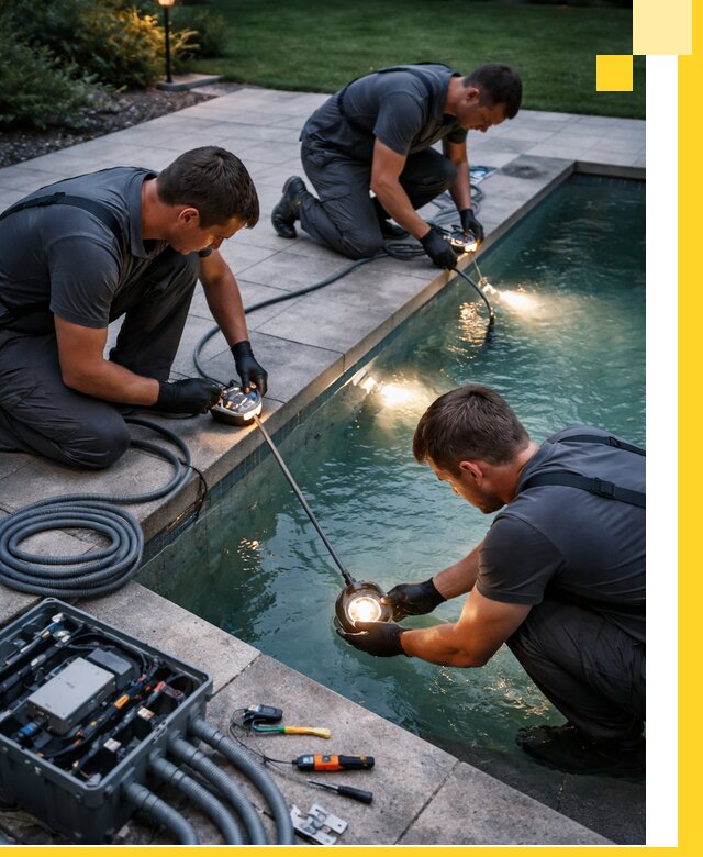 Профессиональное освещение бассейнов в Анапе: дизайн и монтаж