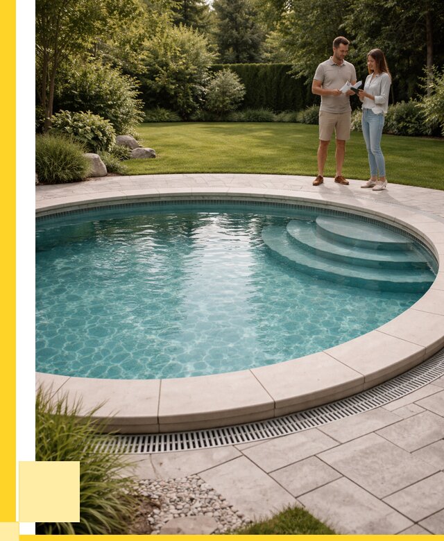 Круглые каркасные бассейны купить в Анапе от 259600 р. | ЭриданНпа