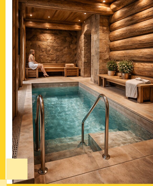 Аренда бани с бассейном в Анапе от 1557600 р. | ЭриданНпа