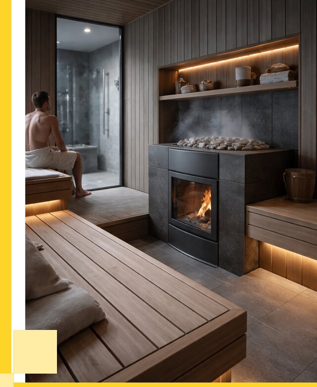 Проект сауны в частном доме в Анапе от 36344 р. | ЭриданНпа