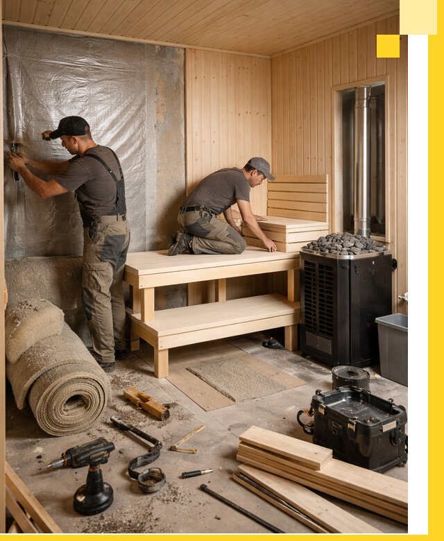 Проекты саун под ключ в Анапе дизайн и строительство