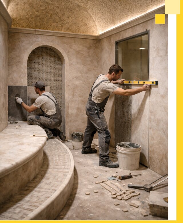 Проектирование и строительство саун с хамамом под ключ в Анапе