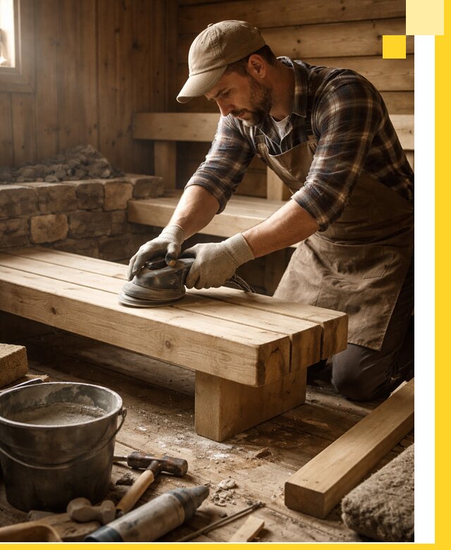 Ремонт бань под ключ в Анапе с гарантией качества и сроков