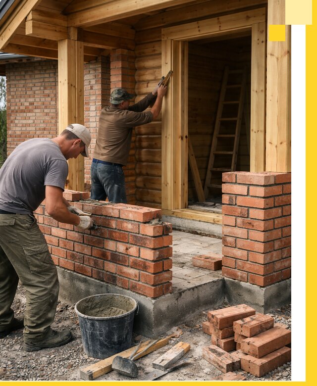 Строительство кирпичных бань под ключ в Анапе с гарантией качества