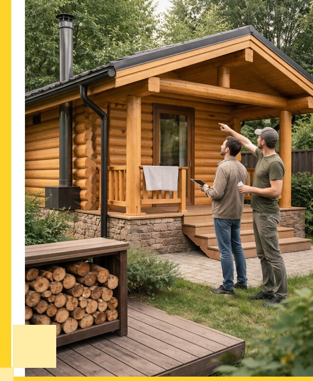 Бани для дачи под ключ в Анапе от 259600 р. | ЭриданНпа