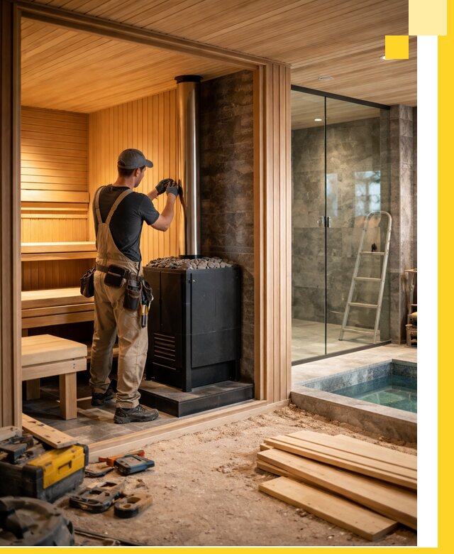 Полное строительство банных комплексов под ключ в Анапе