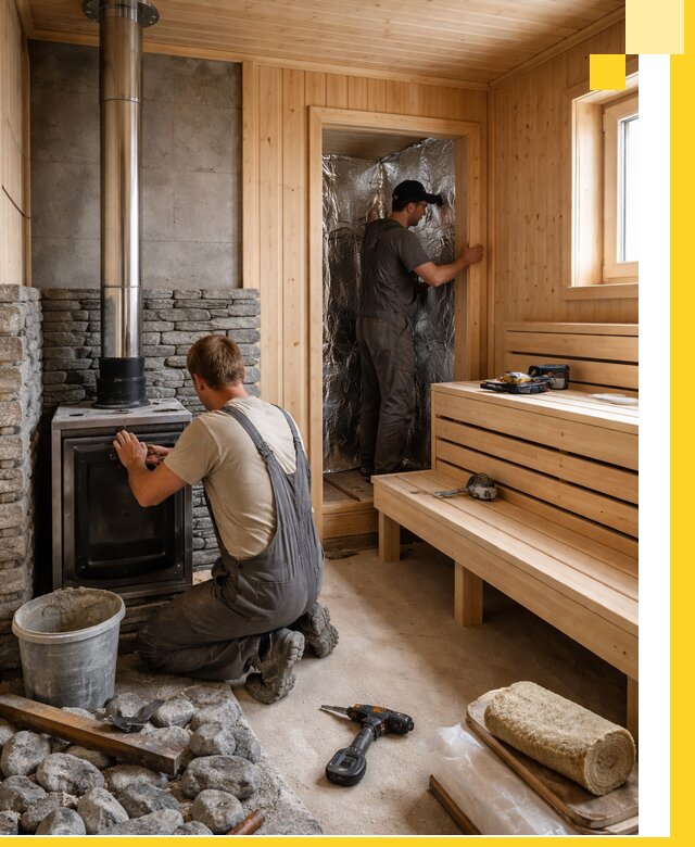 Строительство и изготовление бань под ключ в Анапе