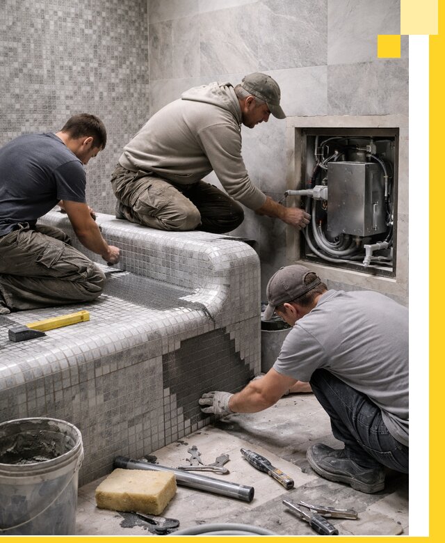 Проекты хамамов под ключ в Анапе и дизайн и строительство