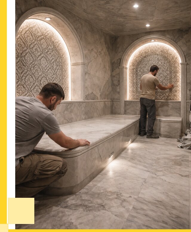 Турецкие бани под ключ в Анапе от 259600 р. | ЭриданНпа