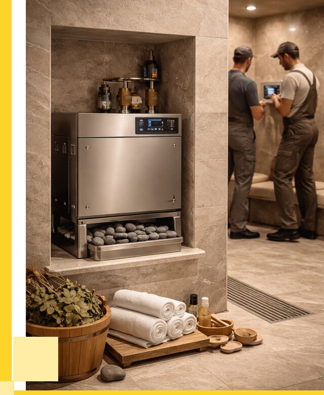 Парогенераторы для хамама в Анапе от 77880 р. | ЭриданНпа