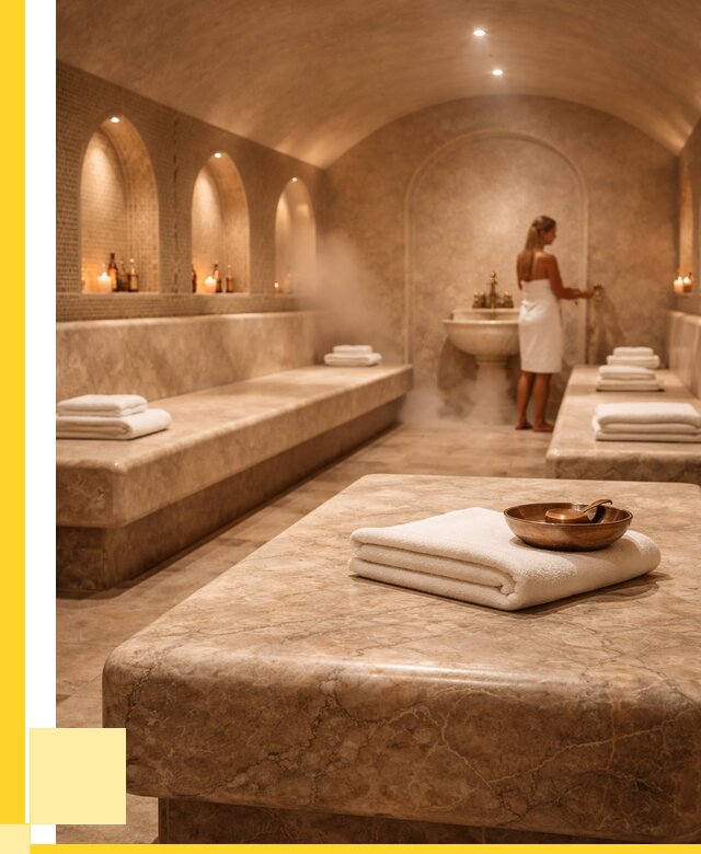 Лежаки для хамама в Анапе под ключ от 36344 р. | ЭриданНпа