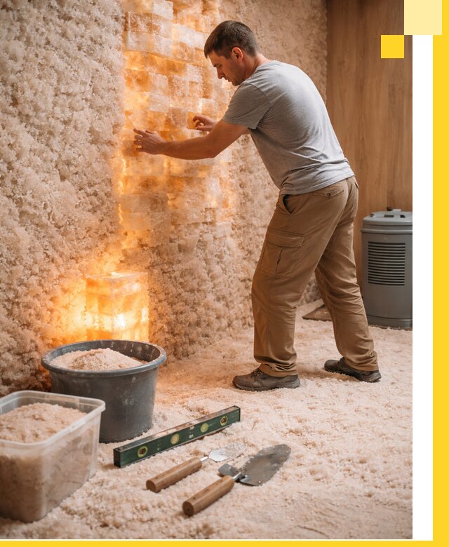 Проектирование и монтаж соляных комнат в Анапе под ключ